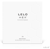 LELO - CAJA DE CONDONES HEXAGONALES 36 UNIDADES